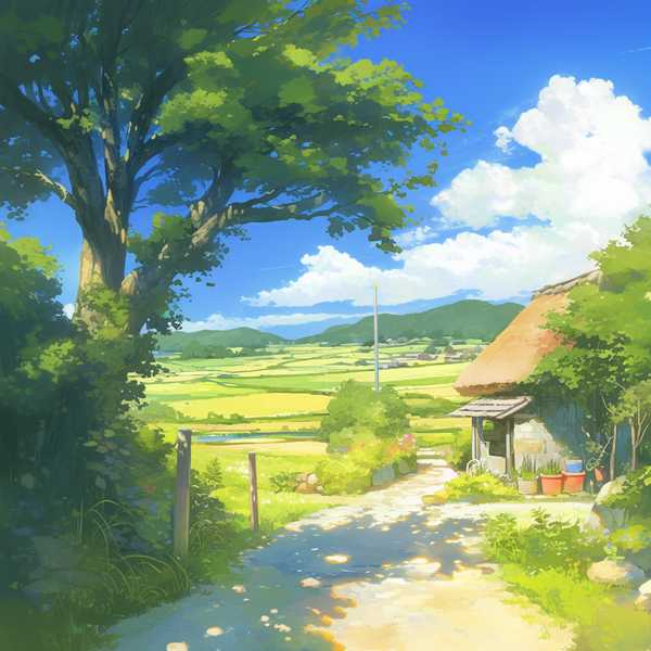 Landscape painting-Rural scenery 47
