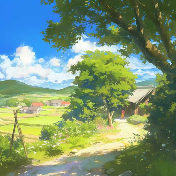 Landscape painting-Rural scenery 31