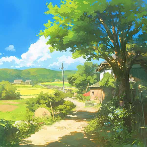 Landscape painting-Rural scenery 30