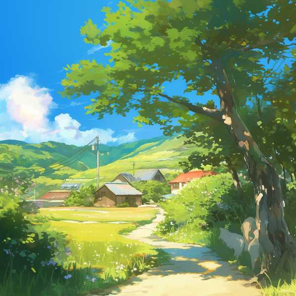 Landscape painting-Rural scenery 26