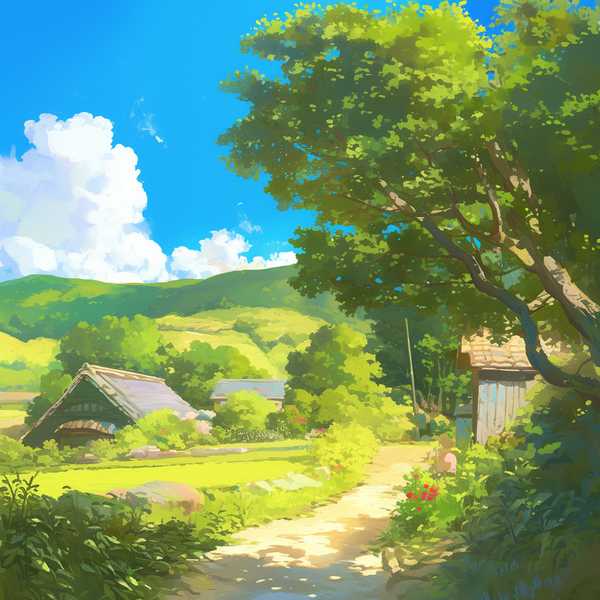 Landscape painting-Rural scenery 22