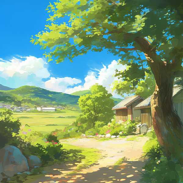 Landscape painting-Rural scenery 20