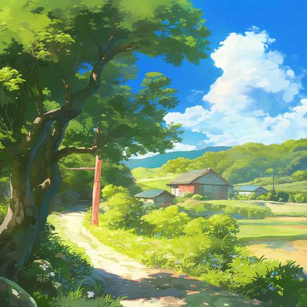 Landscape painting-Rural scenery 18