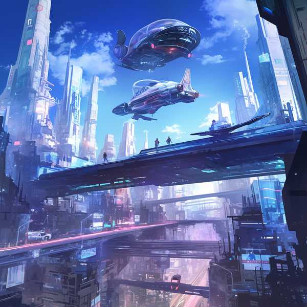 Imagining a Future Living City-3D City Space Life 3
