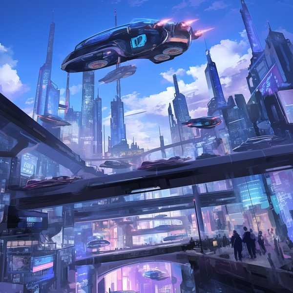 Imagining a Future Living City-The Life of New Cities in the Future 1